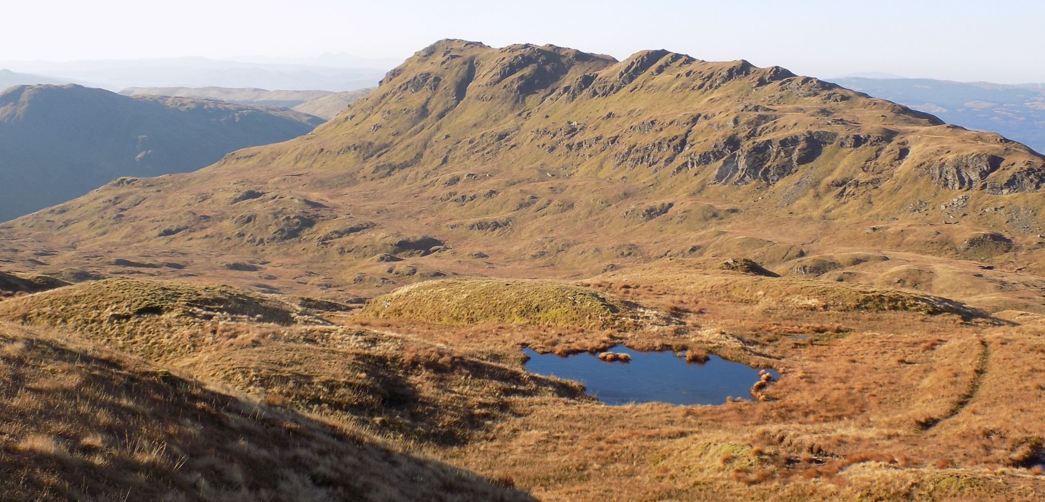 Stob an Eas from Beinn an t-Seilich