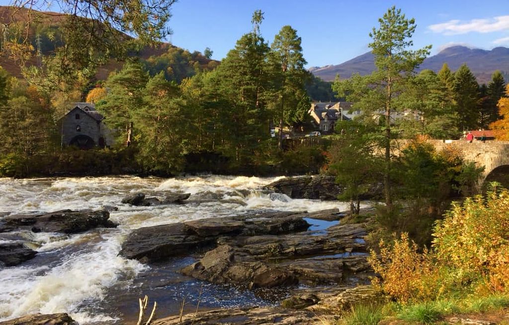 Falls of Dochart at Killin