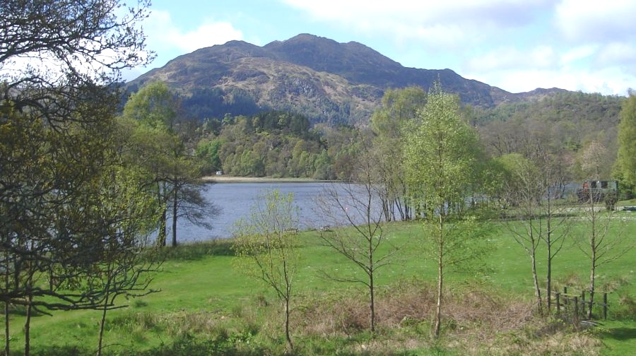 Ben Venue from Loch Achray