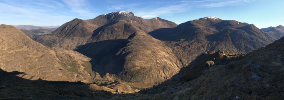 Ben Nevis above Glen Nevis