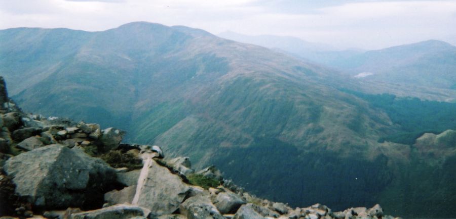 Glen Nevis from Ben Nevis