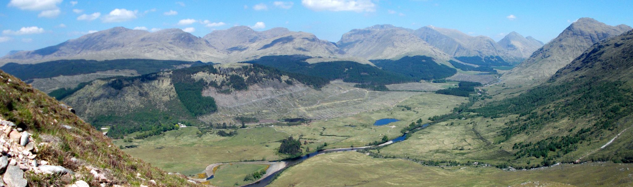 Peaks above Glen Etive