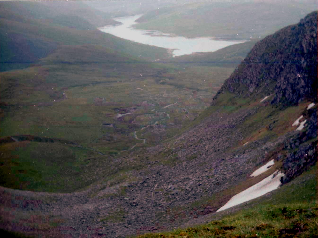 Loch Monar from Creag Toll a'Choin