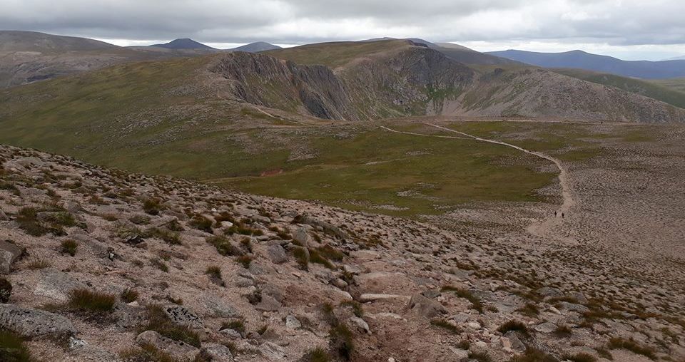 Corrie on Cairngorm Plateau