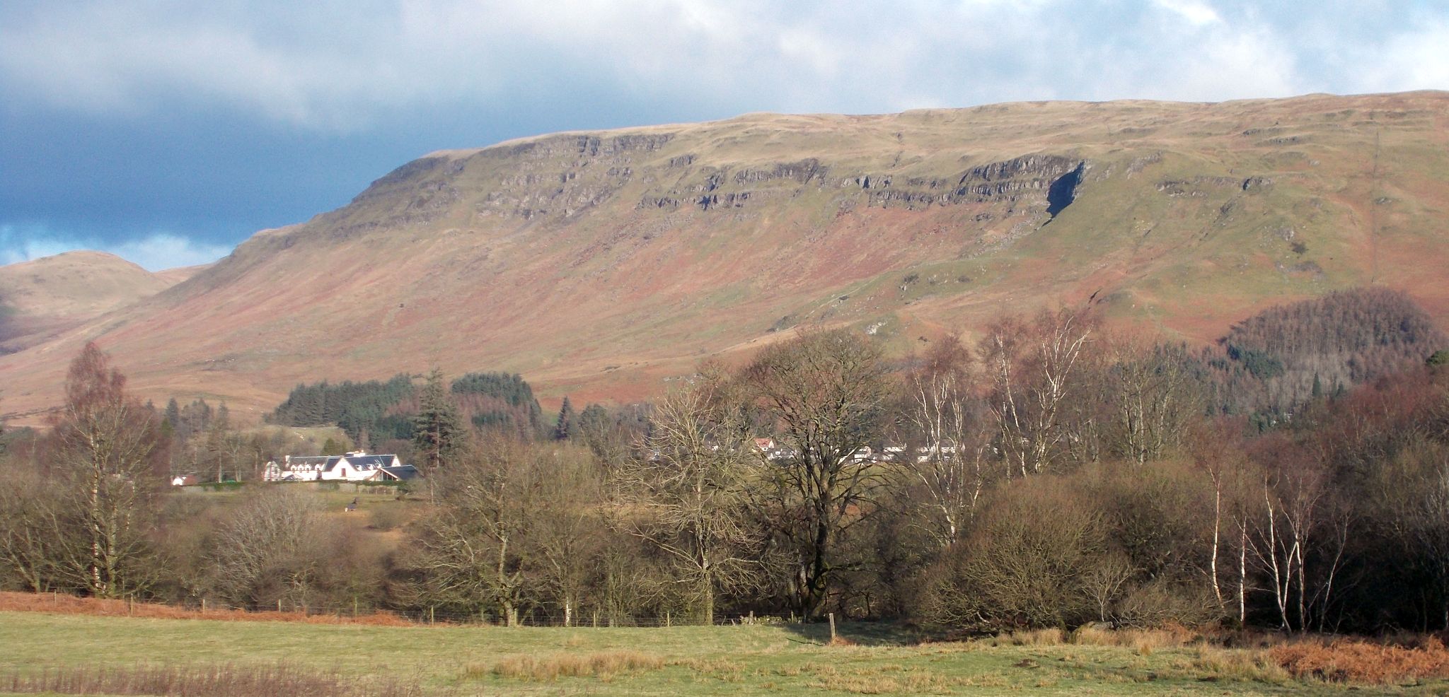 Campsie Fells above Strathblane