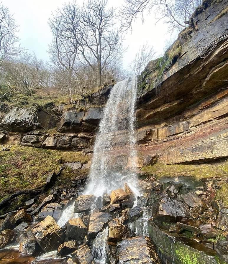 Spout of Ballagan in the Campsie Fells