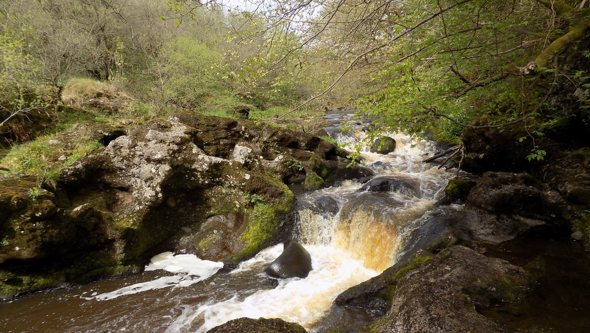 Waterfall on Carron River