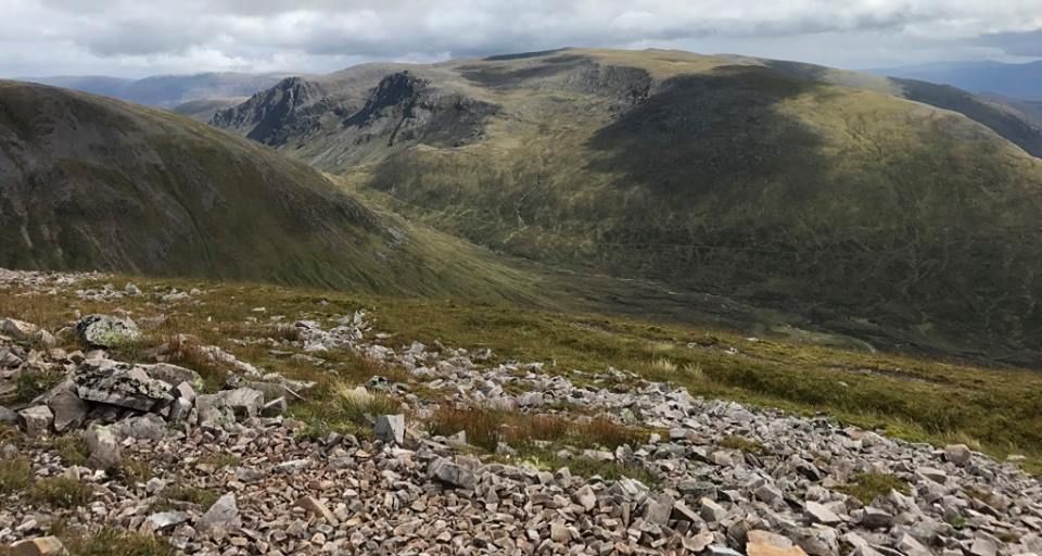 Ben Alder from Beinn Eibhinn