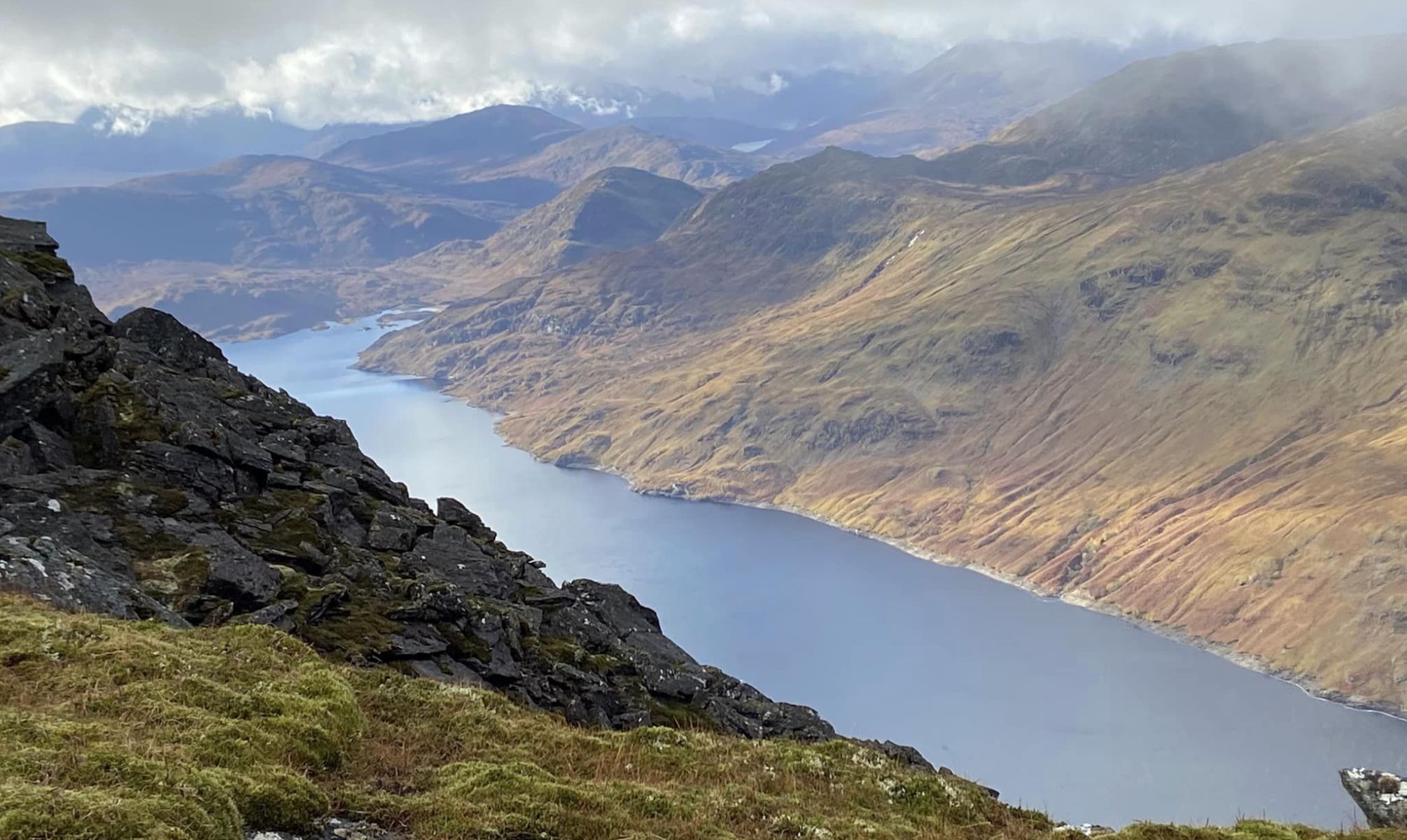 Loch Treig from Stob Coire Sgriodain