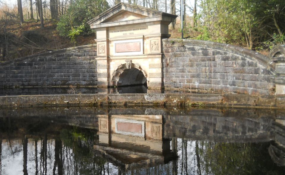 Water inflow tunnel at Craigmaddie Reservoir