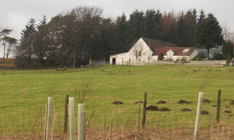 House on Maidens Paps from path to Jaw Reservoir