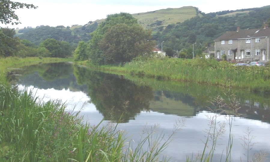 Kilpatrick Hills above the Forth and Clyde Canal