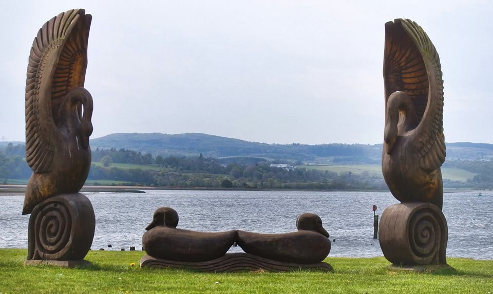 Sculptures at Bowling Basin