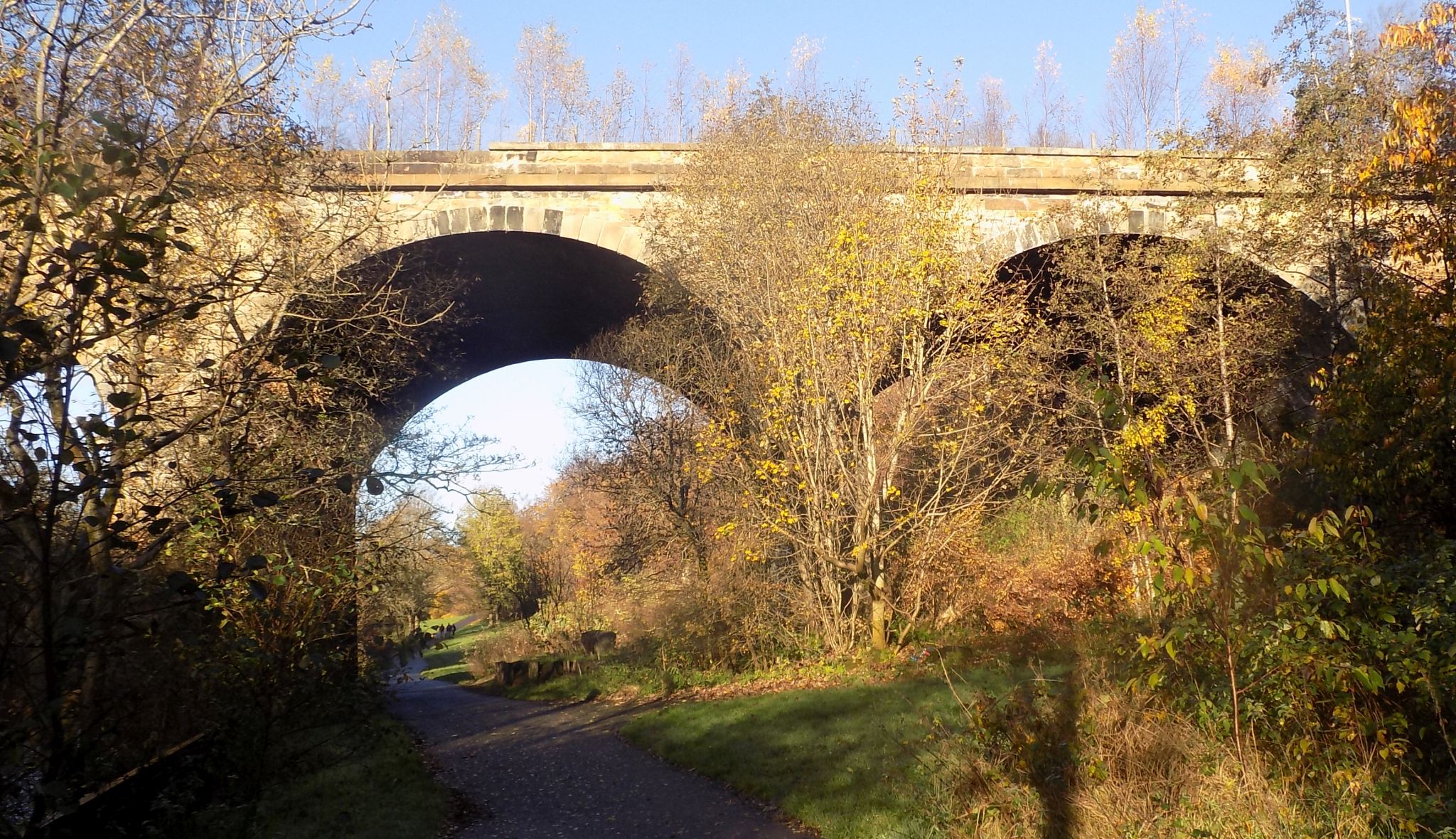 Bridge over Kelvin River in Garscube Estate