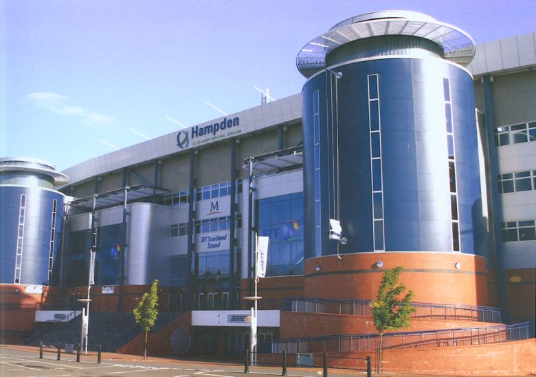 Hampden Park Football Ground in Glasgow