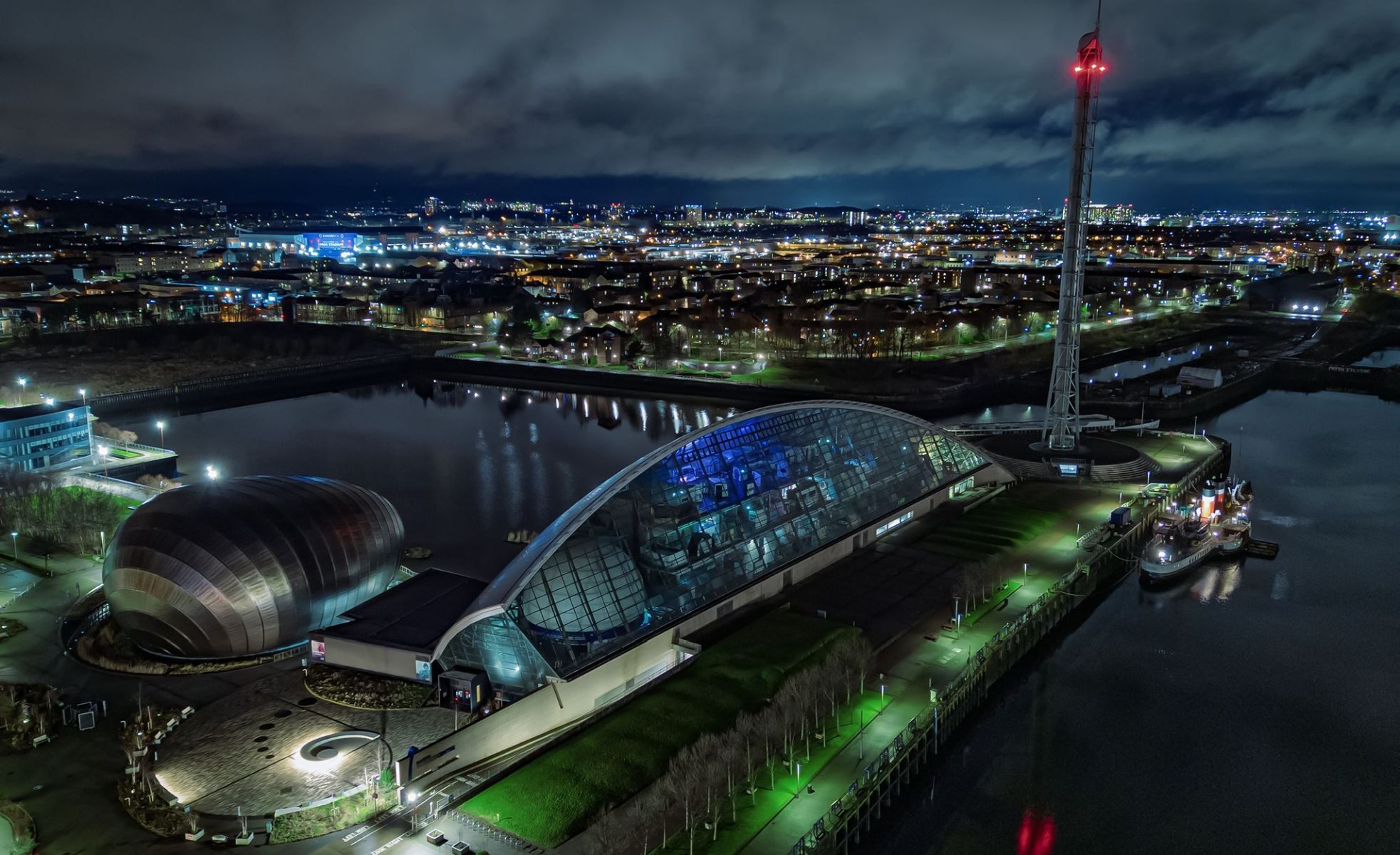 Clydeside in Glasgow