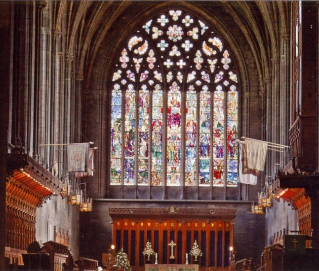 Stained Glass Window in Paisley Abbey