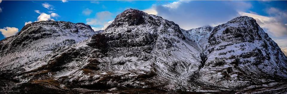 Three Sisters of Glencoe - Beinn Fhada, Gearr Aonach and Aonach Dubh