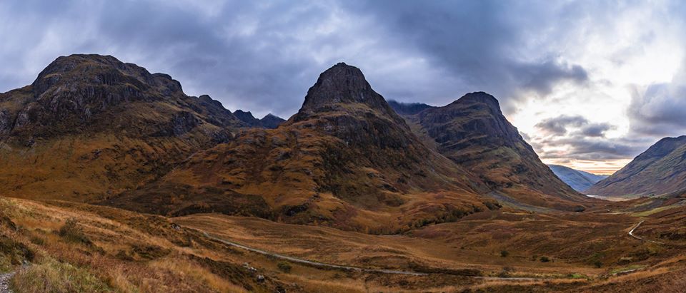 Three Sisters of Glencoe - Beinn Fhada, Gearr Aonach and Aonach Dubh