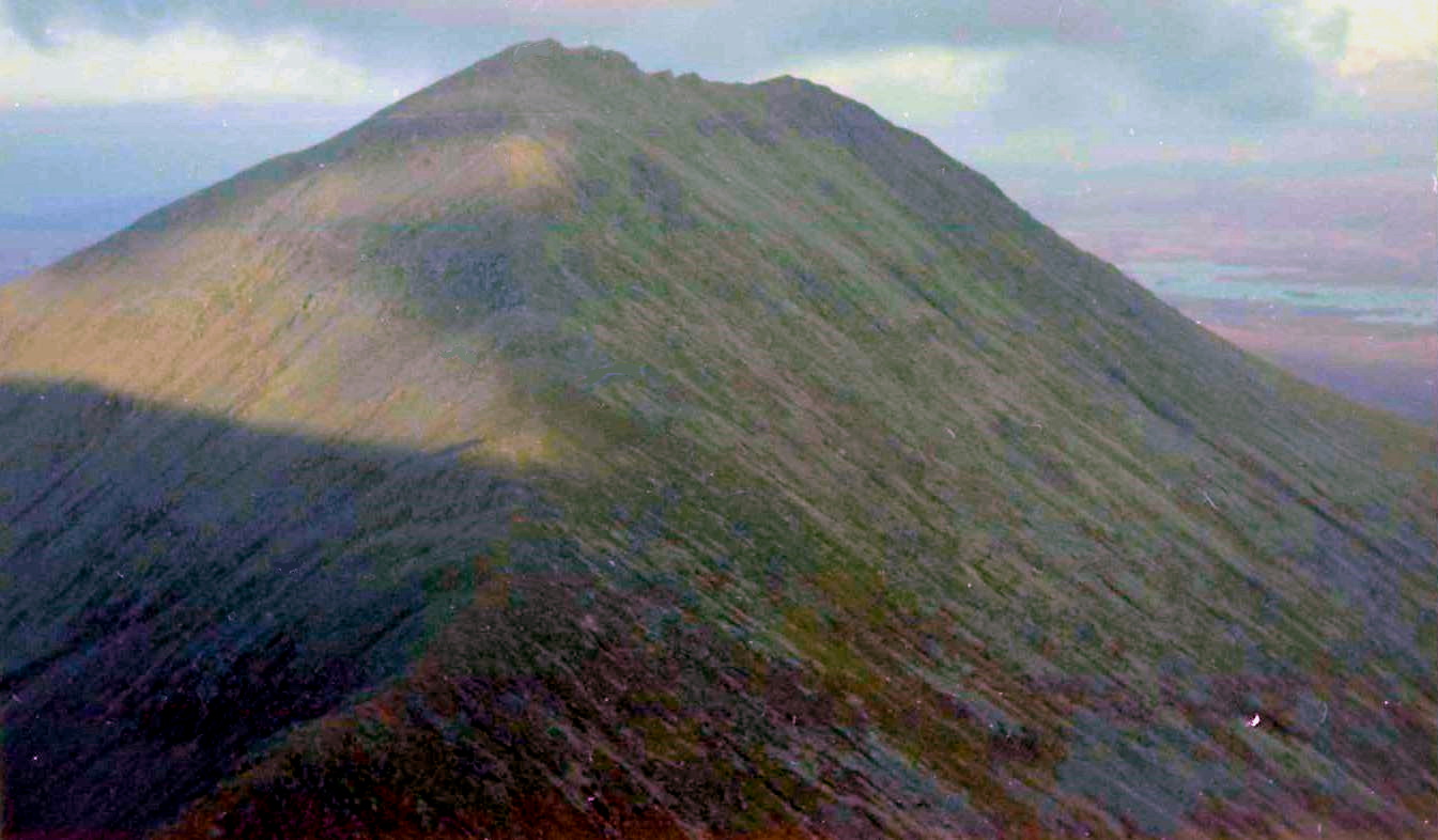 Meall a Bhuiridh from Clach Leathad