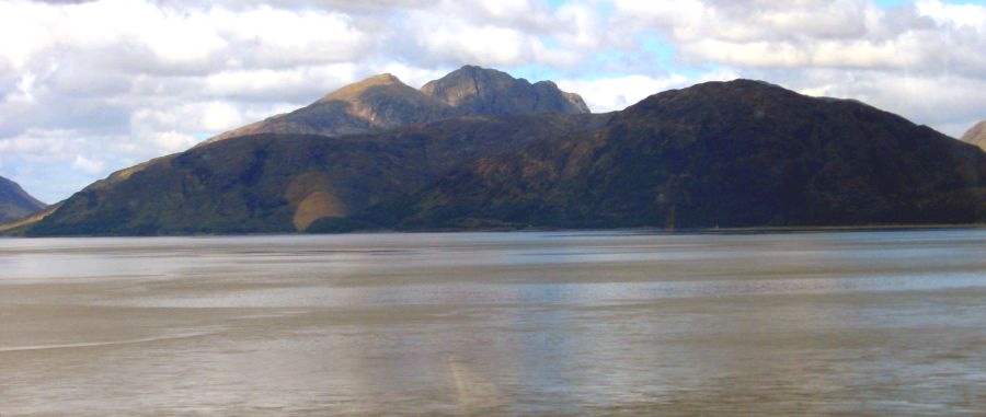 Garbh Bheinn in Ardgour from Loch Linnhe