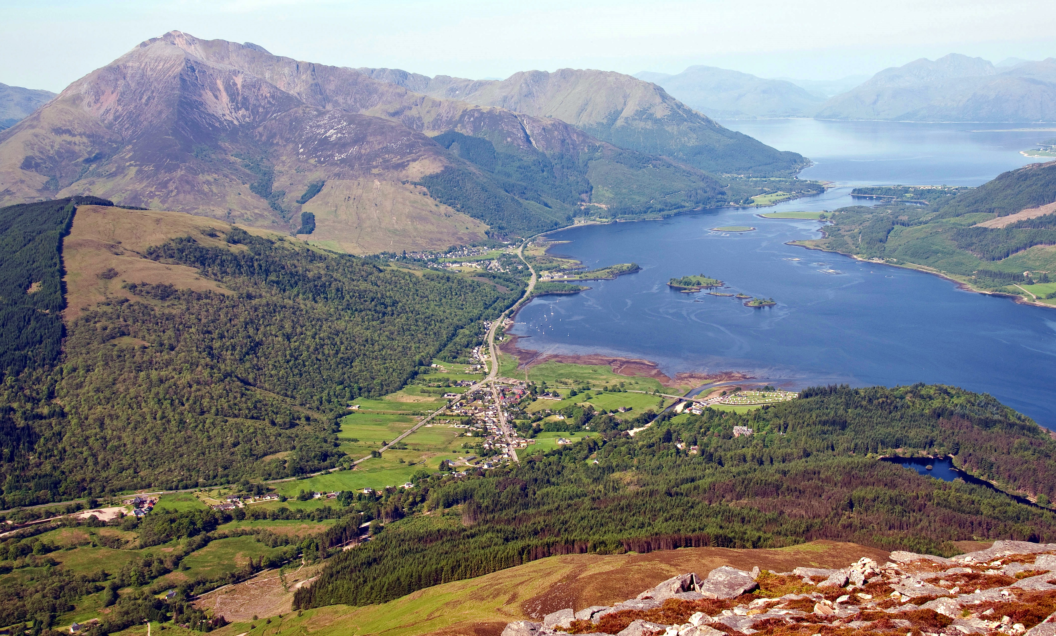 Pap of Glencoe above Glencoe Village