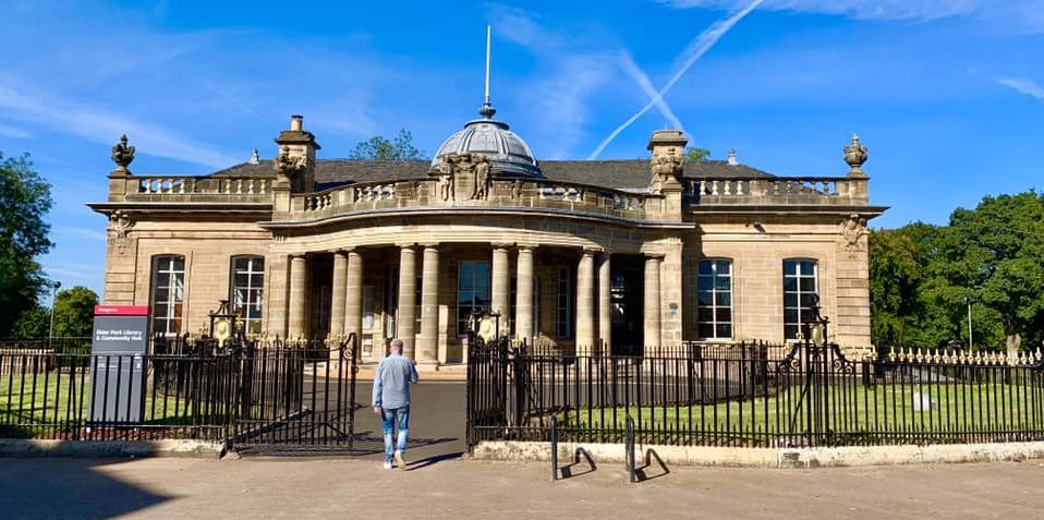 Public Library at Elder Park in Govan