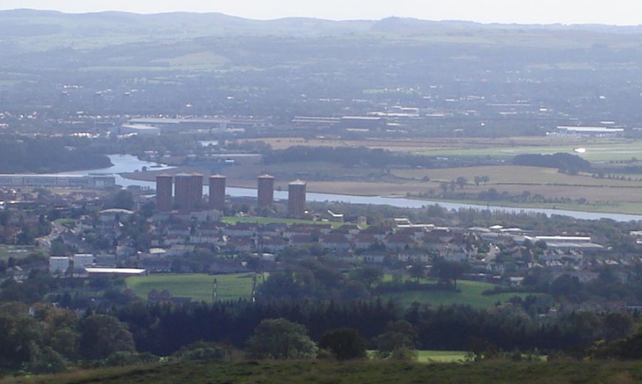 River Clyde on route to Jaw Reservoir