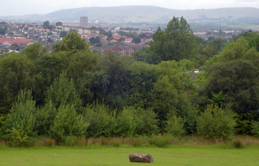 Kilpatrick Hills from Dawsholm Park