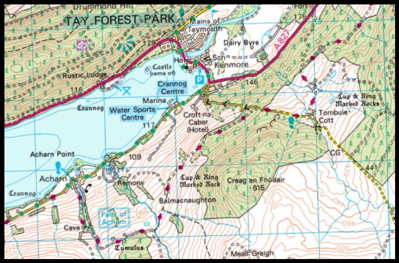 Map of Kenmore