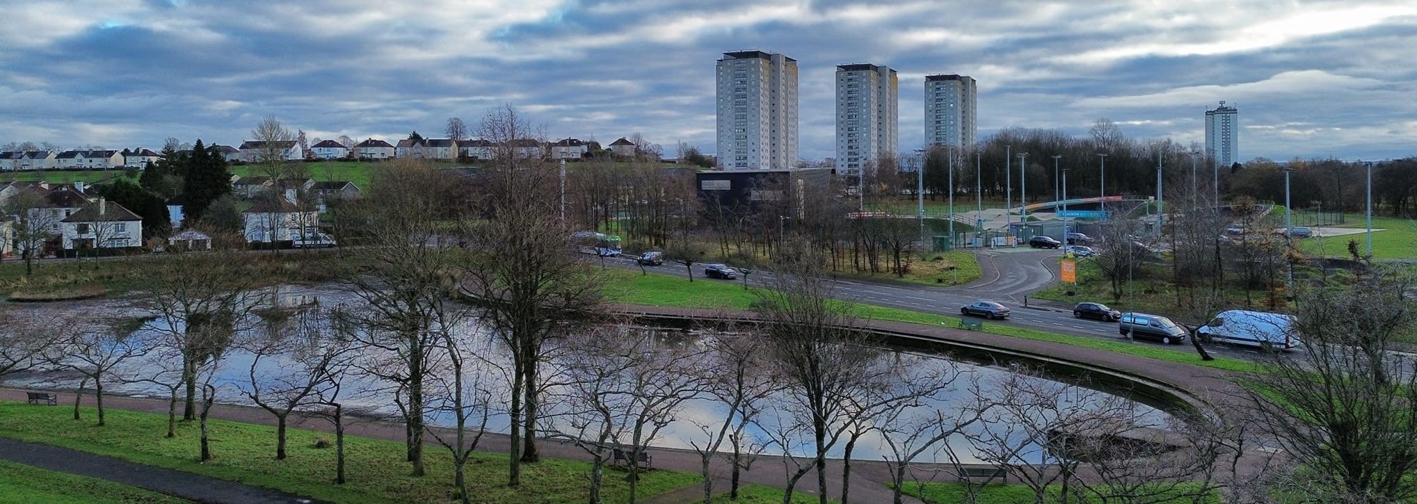 Boating Pond in Knightswood Park