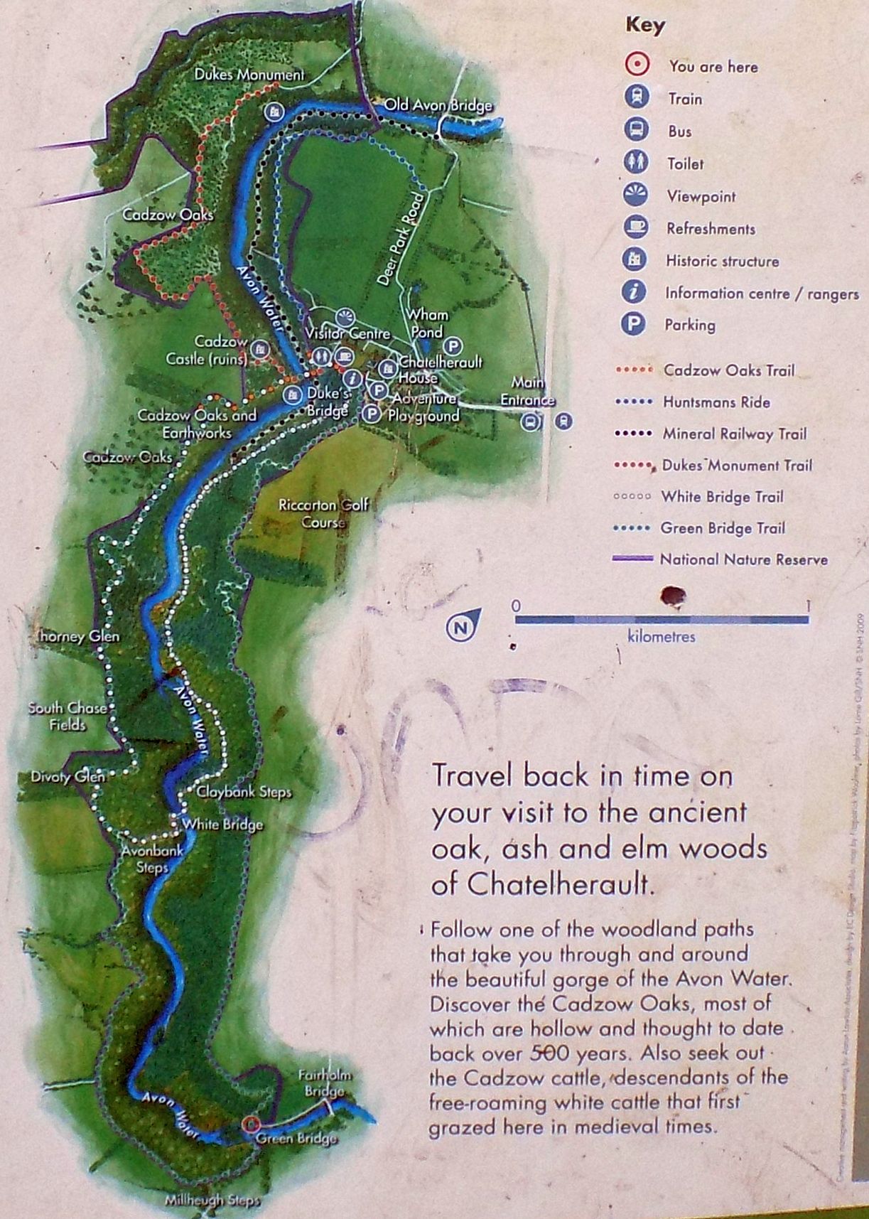 Map of Chatelherault Country Park