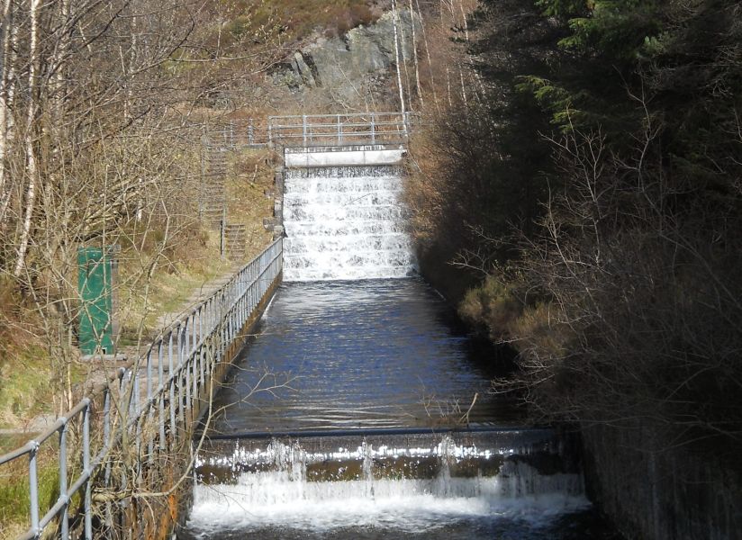 Finglas Falls at Loch Katrine