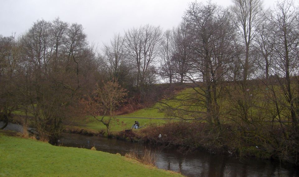 Allander River in Milngavie