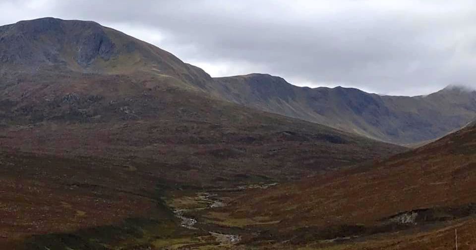 Tom a' Choinnich above Glen Affric