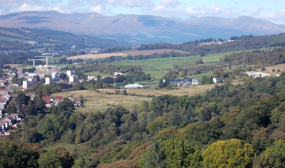 Luss Hills from Dunbowie Dun