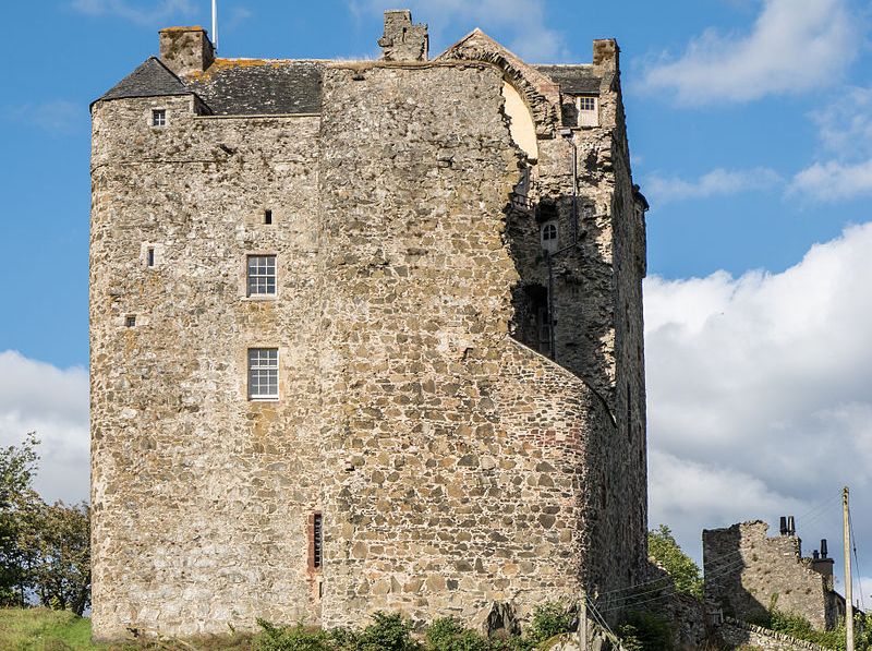 Neidpath Castle at Peebles