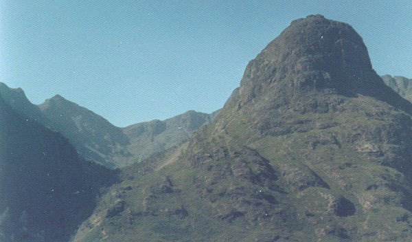 Buchaille Etive Beag ( The Little Shepherd ) in Glencoe in the Highlands of Scotland