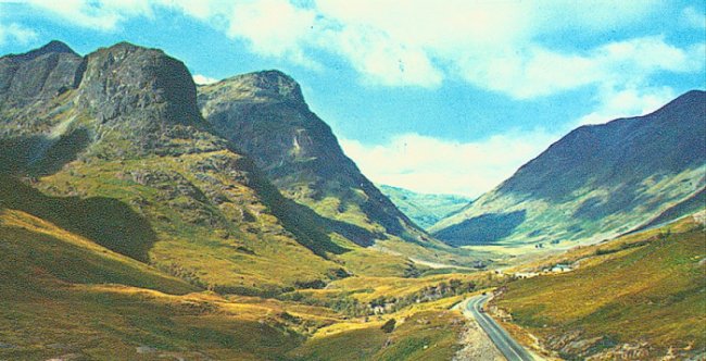 Gearr Aonach and Aonach Dubh in Glencoe