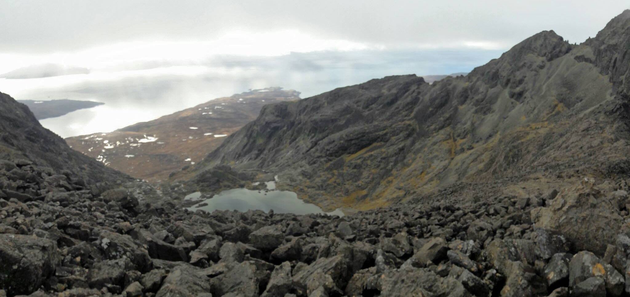 Corrie Lagan from Great Stone Chute