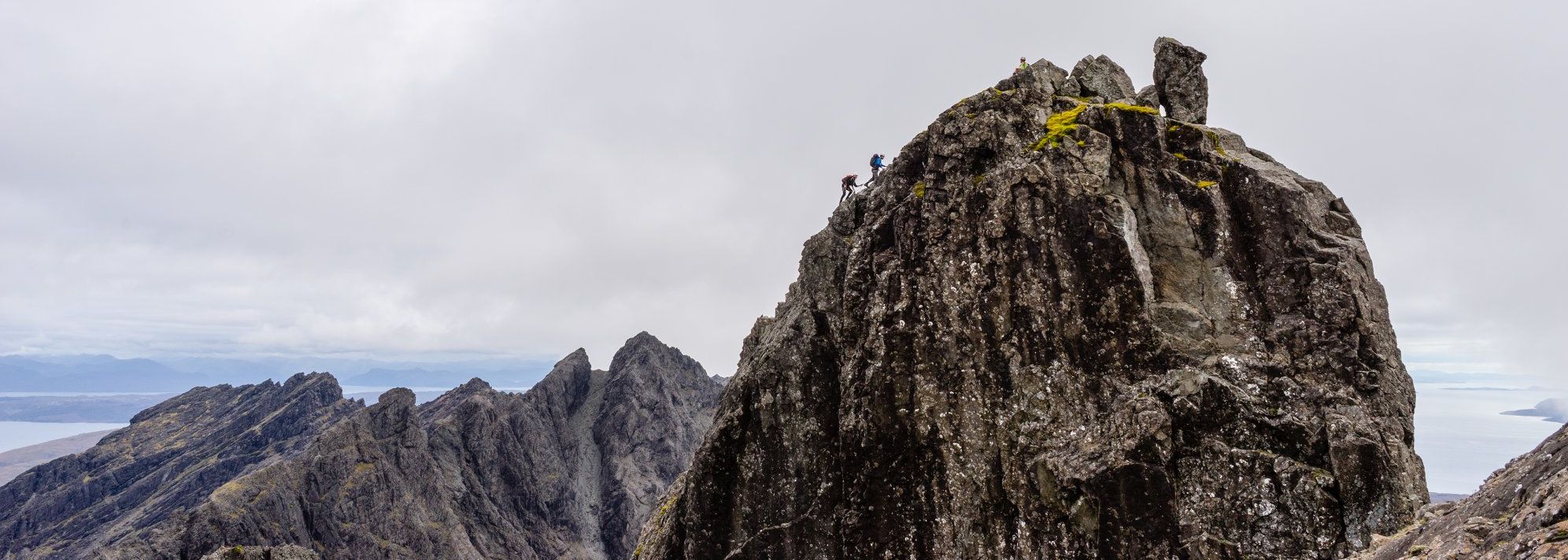 West Ridge of the Inaccessible Pinnacle on Skye Ridge