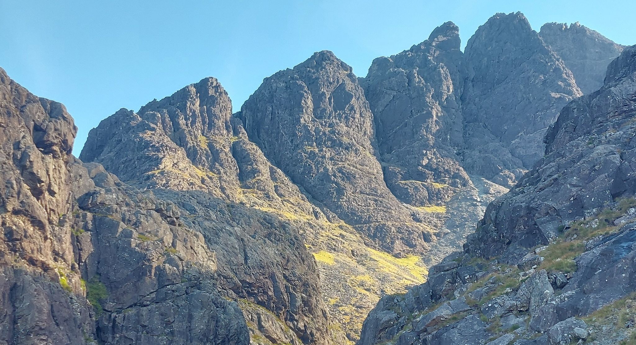 Pinnacle Ridge of Sgur nan Gillean on the Isle of Skye