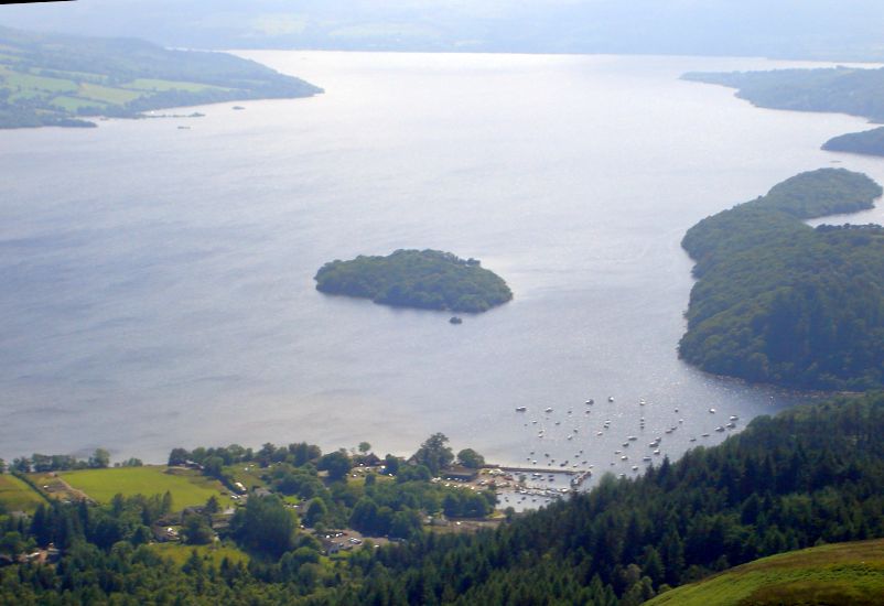 Balmaha from Conic Hill