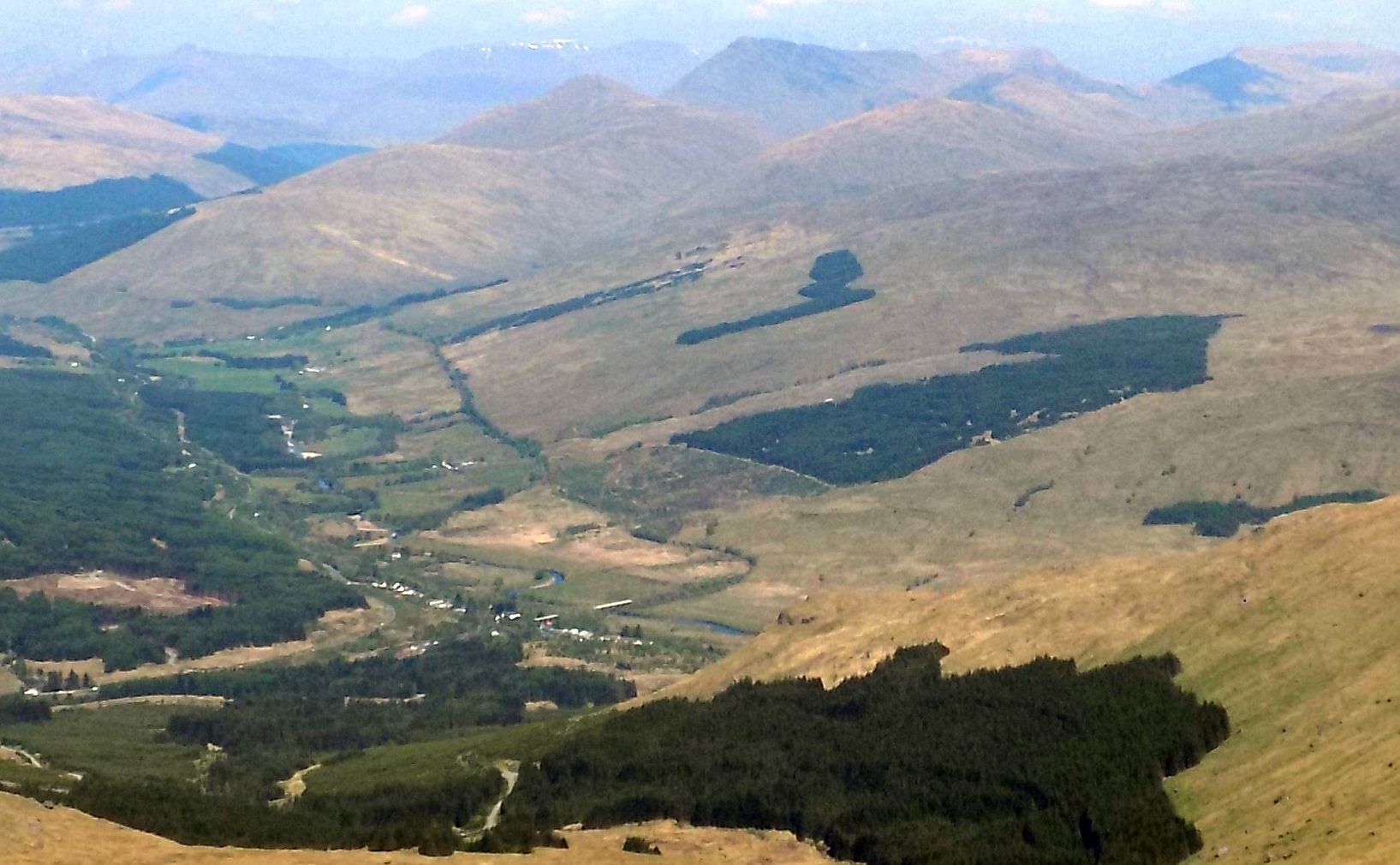 Ben Dorain from Cruach Ardrain