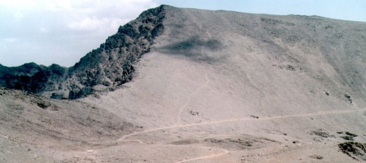 Mulhacen in the Sierra Nevada in Southern Spain