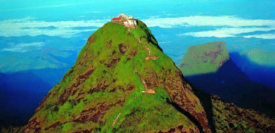 Adam's Peak in the Hill Country of Sri Lanka