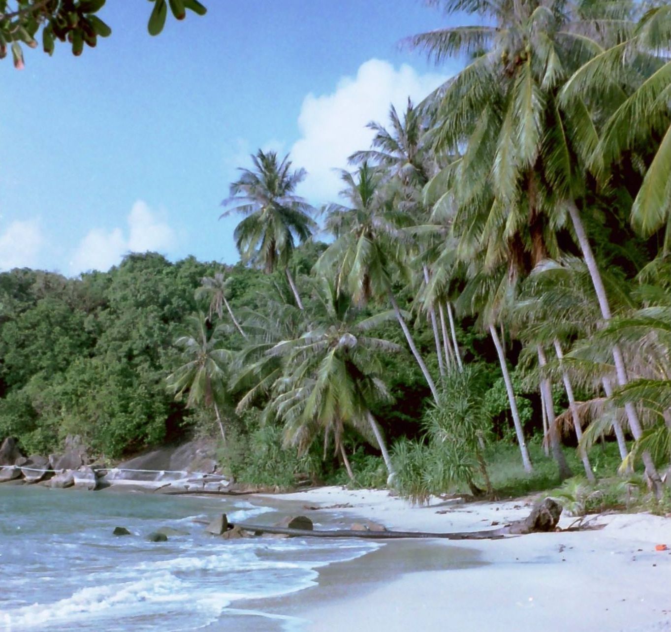 Beach at Hat Yao on Pha Ngan Island in Southern Thailand