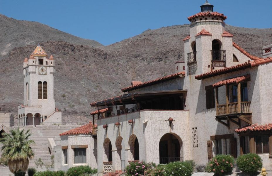 Scotty's Castle in Death Valley