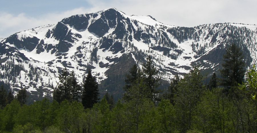 Mount Tallac to the SW of Lake Tahoe