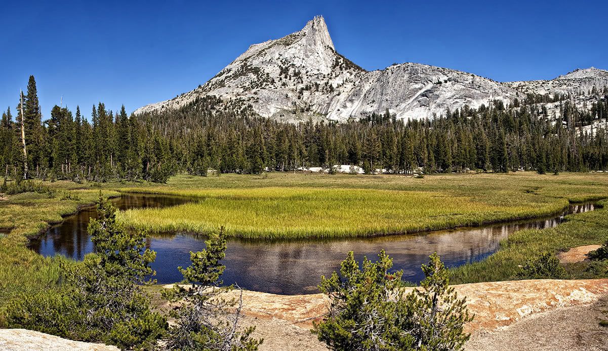 Cathedral Peak in Yosemite National Park